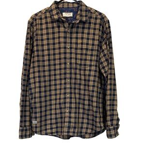 Ed Hardy Plaid Button Down Shirt/Large